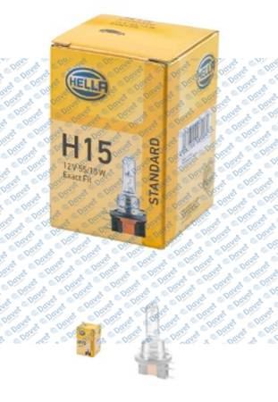 HELLA 8GJ168119-001 Ampul Pure Light 12v H15 15/55 W (Pgj23t-1)